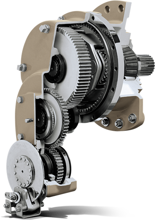 Planetary Gear Drive - Tractor Planetary Gear Drive (1064x768), Png Download