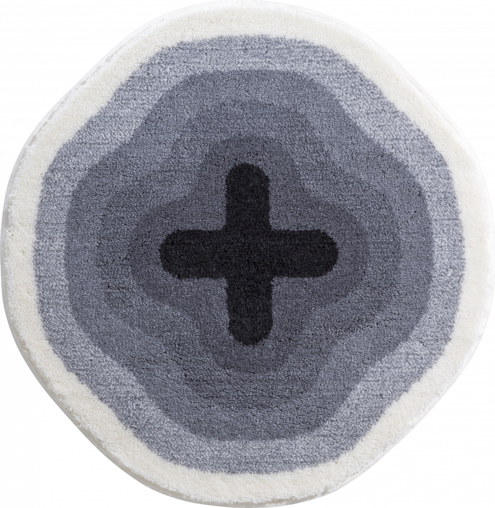 Download Grund Bath Mat Karim Rashid Concept 03 Grey Ø 60 Cm Full