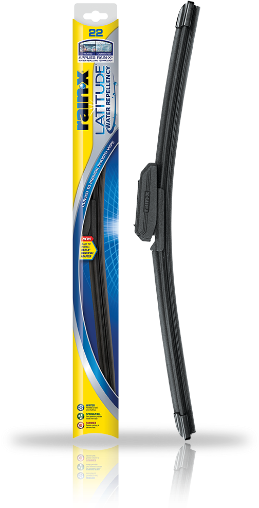 Rain‑x Latitude Water Repellency 2 N 1 Wiper Blades - Itw Global Brands 5079283-2 Latitude Wiper Blade, 17-in. (605x1024), Png Download