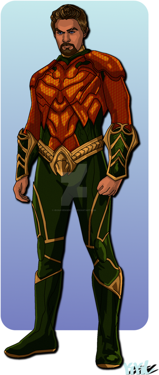 Ankle Drawing Pencil - Aquaman Drawing (594x1346), Png Download