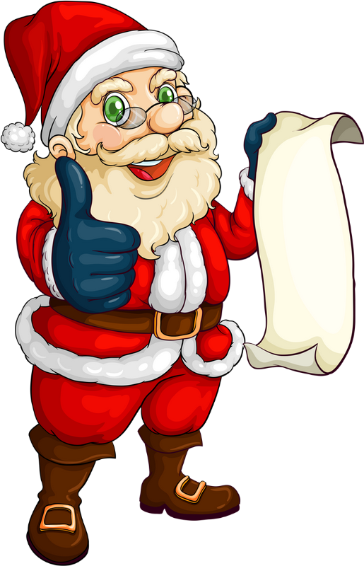 Père Noël Png - Drawing Of Christmas Reindeer (515x800), Png Download