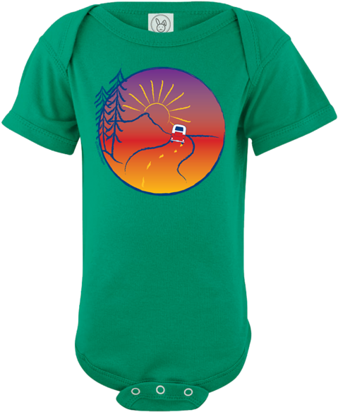 On The Road Short Sleeve One Piece - Cute "i'd Rather Be With My Aunt" White Design On Multiple (620x620), Png Download