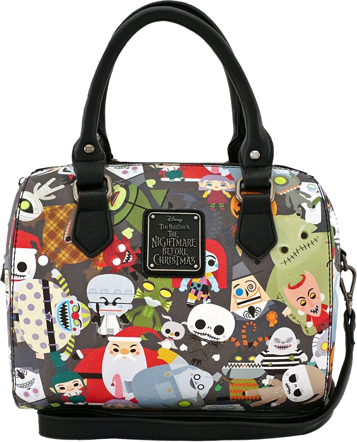 The Nightmare Before Christmas - Chibi Nightmare Christmas Purse (698x864), Png Download