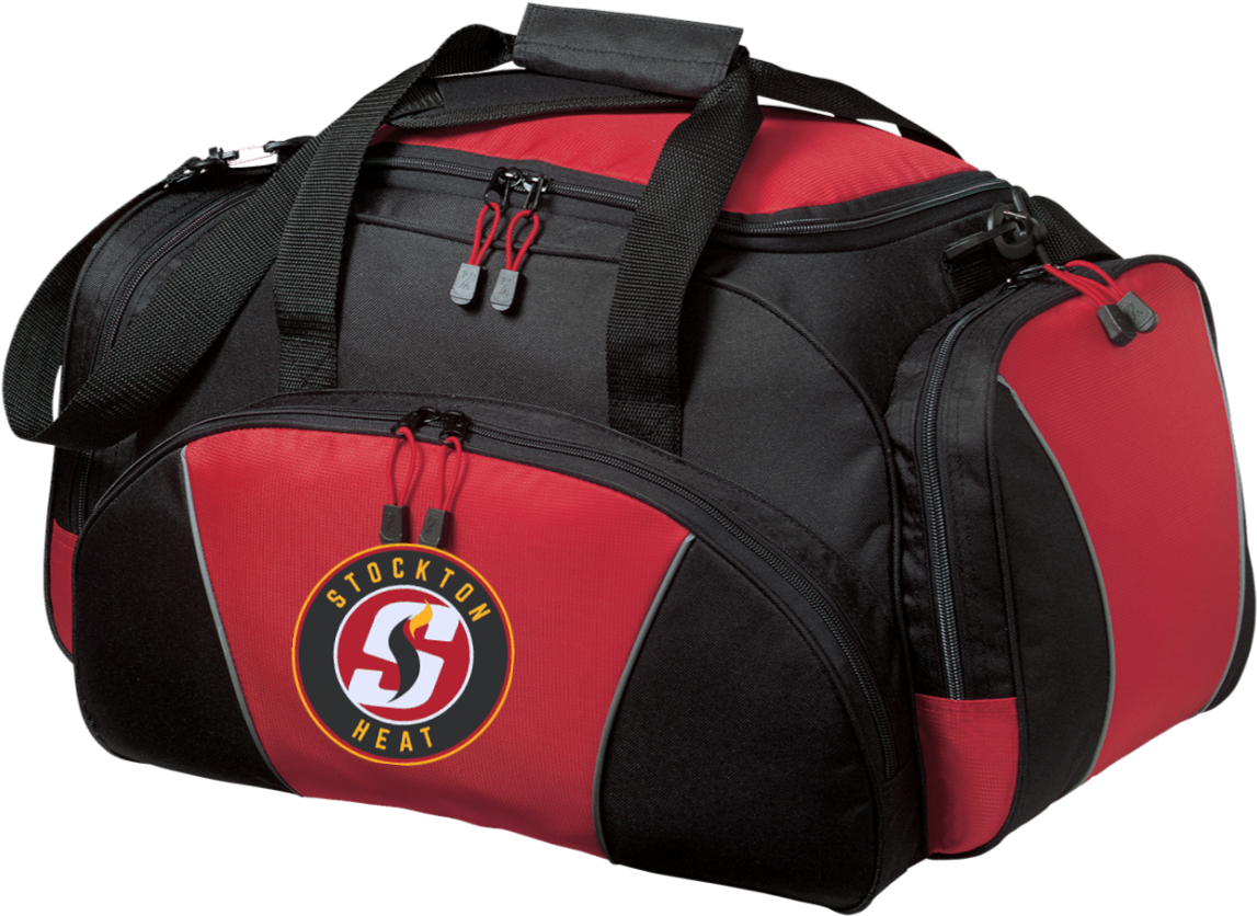 Stockton Heat Medium Gym Bag - Port And Company Metro Duffel Bag (red) (1155x1155), Png Download