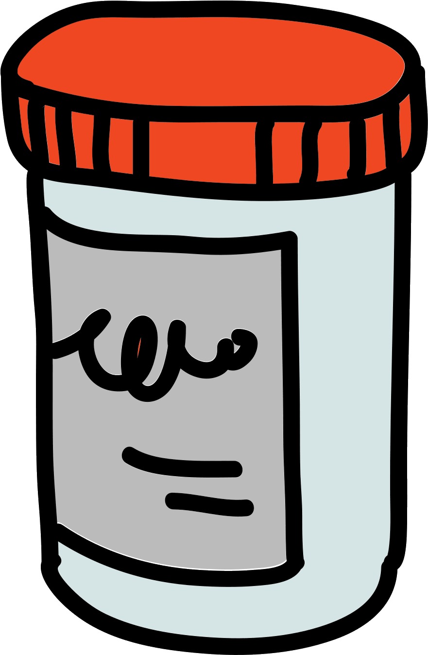 Pill Bottle Icon - Portable Network Graphics (1600x1600), Png Download