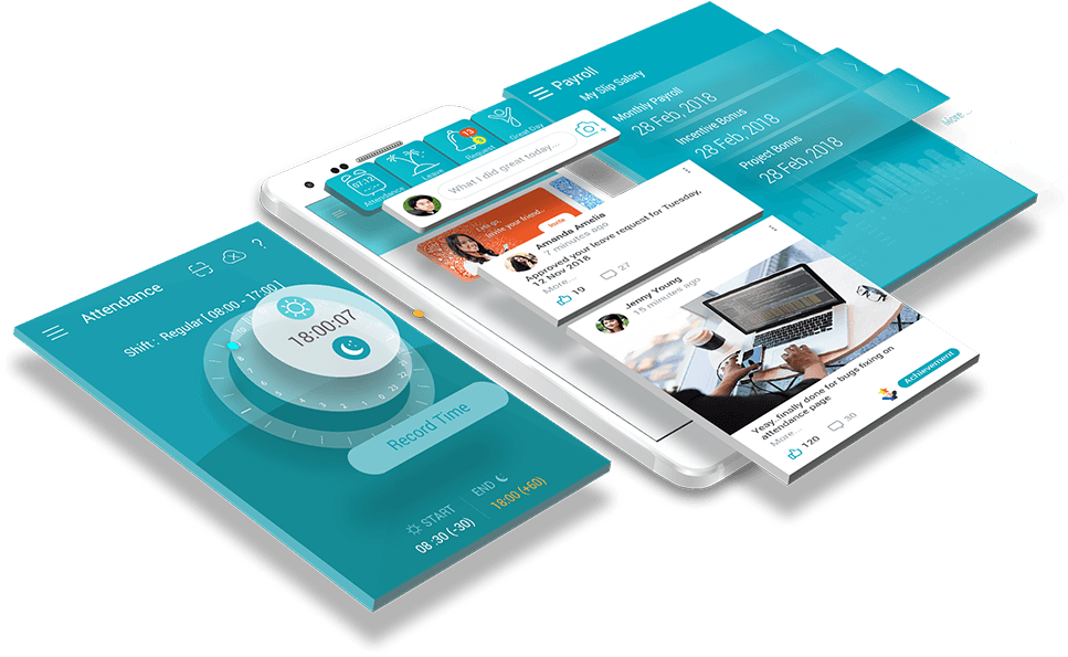 Employee Management Gets Even Easier - Greatday Hr (1000x634), Png Download
