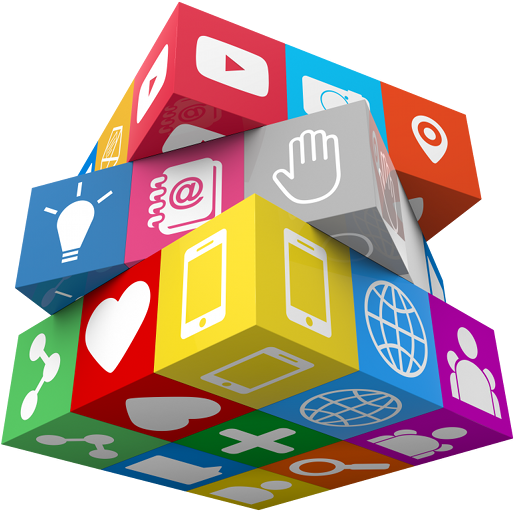 Social Media Marketing - Social Media (560x556), Png Download
