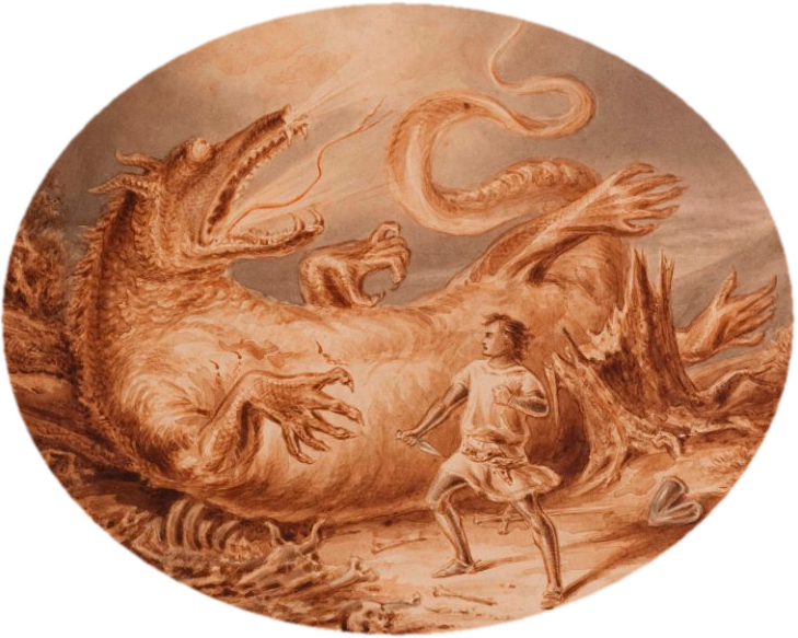 Gelderse Draak - Jagers En Boeren Wikipedia (729x583), Png Download