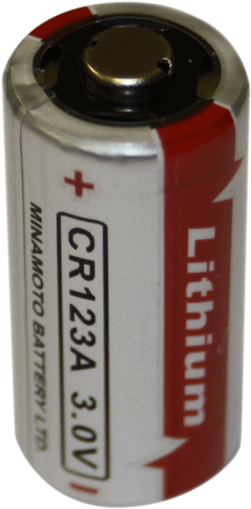 Batt-cr123a - Electric Battery (580x1000), Png Download