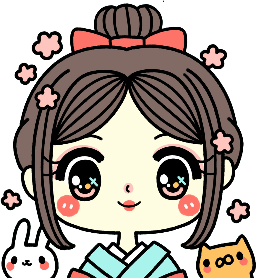 Calaveras Kawaii Png - Imágenes De Calaveras Kawaii (1024x1024), Png Download