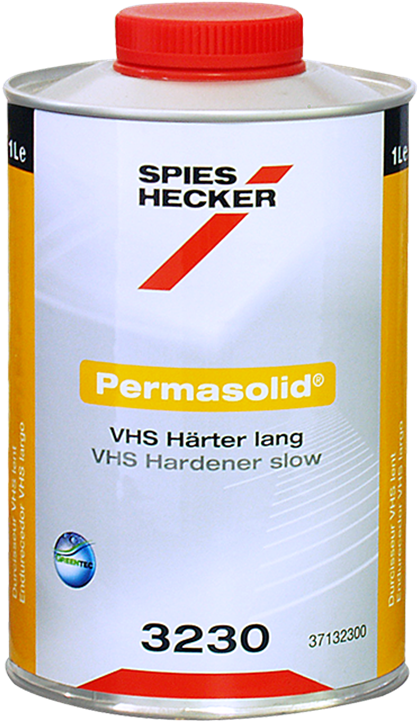Sh 3230 Permasolid Vhs Hardener Slow 1l - Spies Hecker (720x720), Png Download