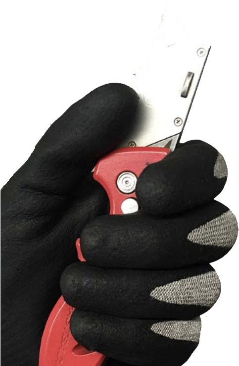 Our Cut-resistant Gloves Keep You Safe - Sock (488x755), Png Download