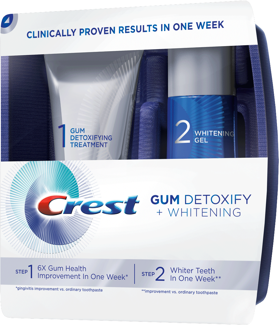 Crest Gum Detoxify Whitening (1200x1200), Png Download