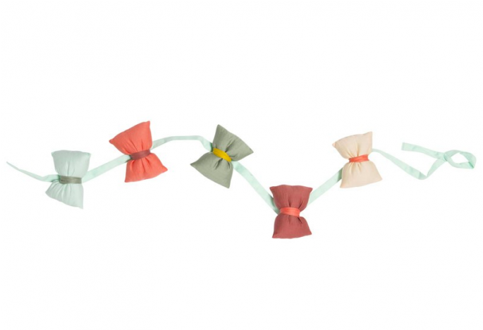 Fabelab Bow Garland Multicolor Png Bow Garland - Fabelab Deko-girlande 'schleifen' Bunt 120cm (684x912), Png Download