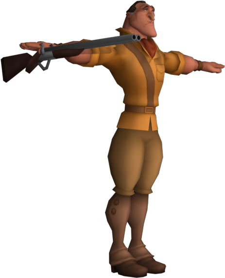 Playstation The Models - Clayton Kingdom Hearts (750x650), Png Download