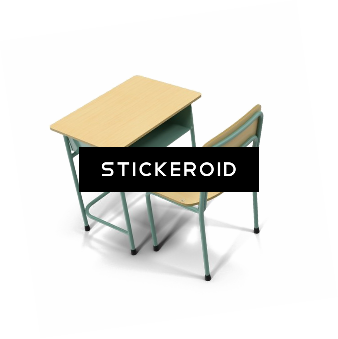 Desk Furniture - Furniture (676x677), Png Download