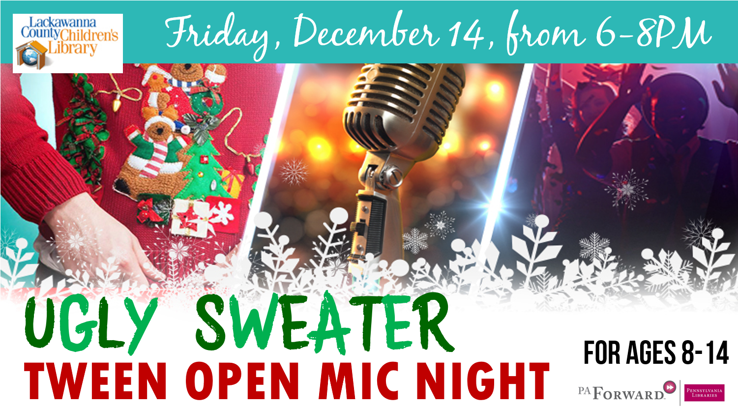 Wear Your Favorite Ugly Sweater And Join Our Holiday - 3d Microphone Phone Back Case For Iphone 5 6 6s 7 Plus (1590x910), Png Download