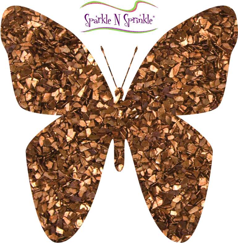 Glass Glitter Bronze [gg08c] - Opacity (800x800), Png Download