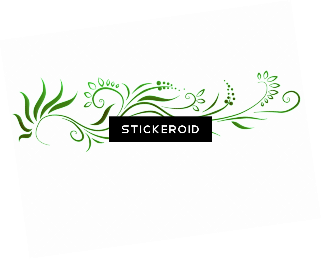 Decorative Line Black - Vector Graphics (1119x903), Png Download