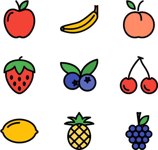 Fruits - Fruit (600x564), Png Download
