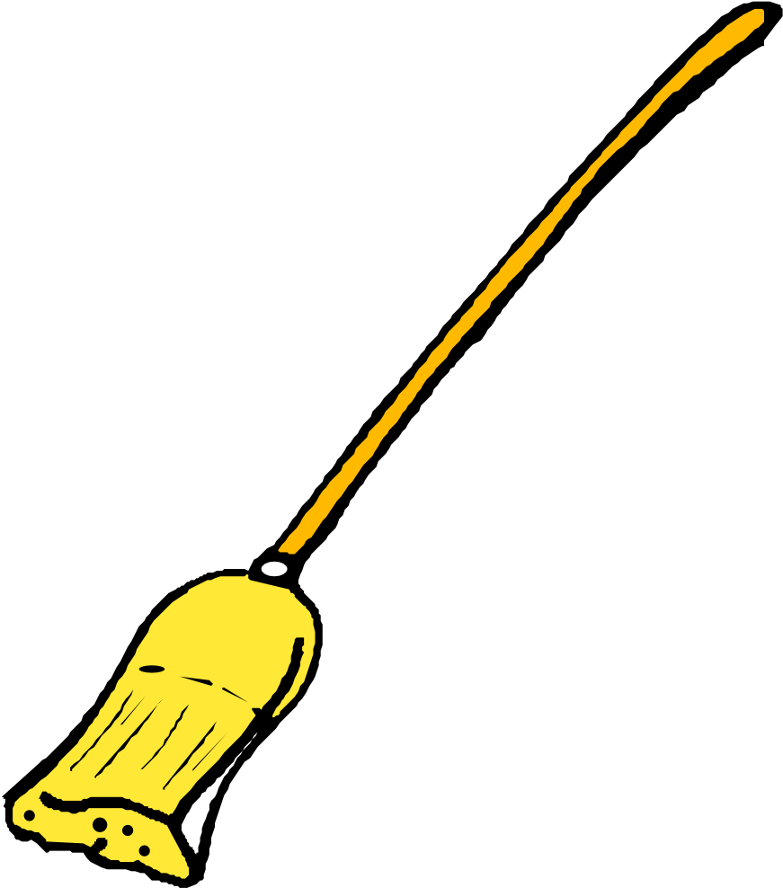 Clip Arts Related To - Broom Clip Art (881x1000), Png Download
