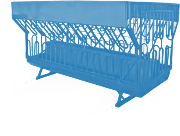 Marweld Round & Square Bale Feeder - Outdoor Bench (640x491), Png Download