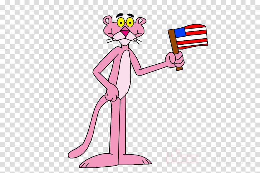 Pink Panther 4th Of July Clipart The Pink Panther Pink - Clip Art (900x600), Png Download