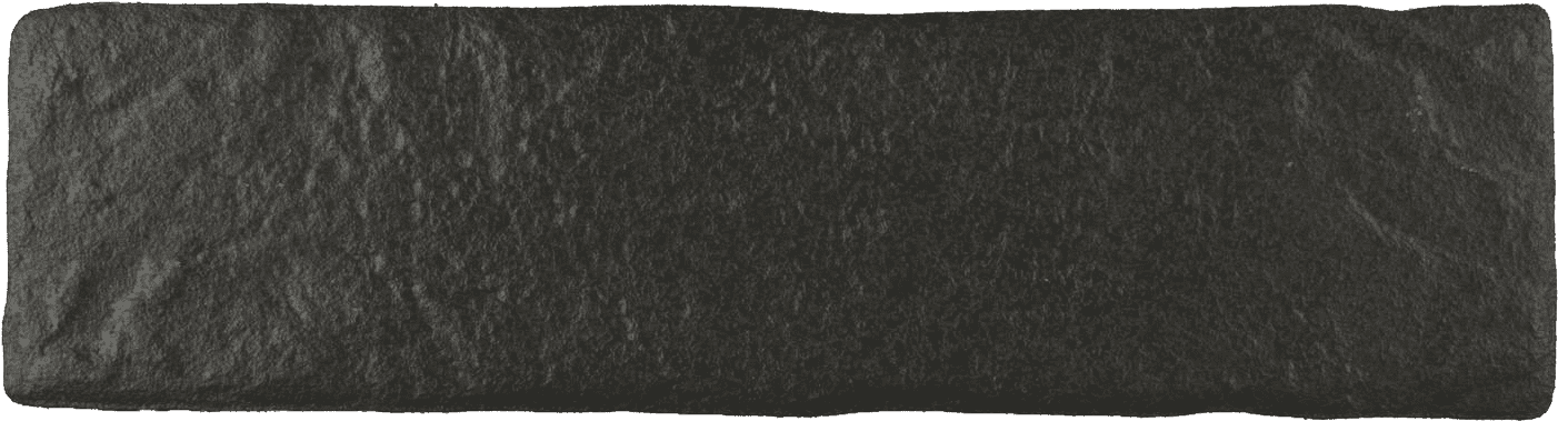 Muralla Black Brick Wall Tile - Garden (1600x555), Png Download