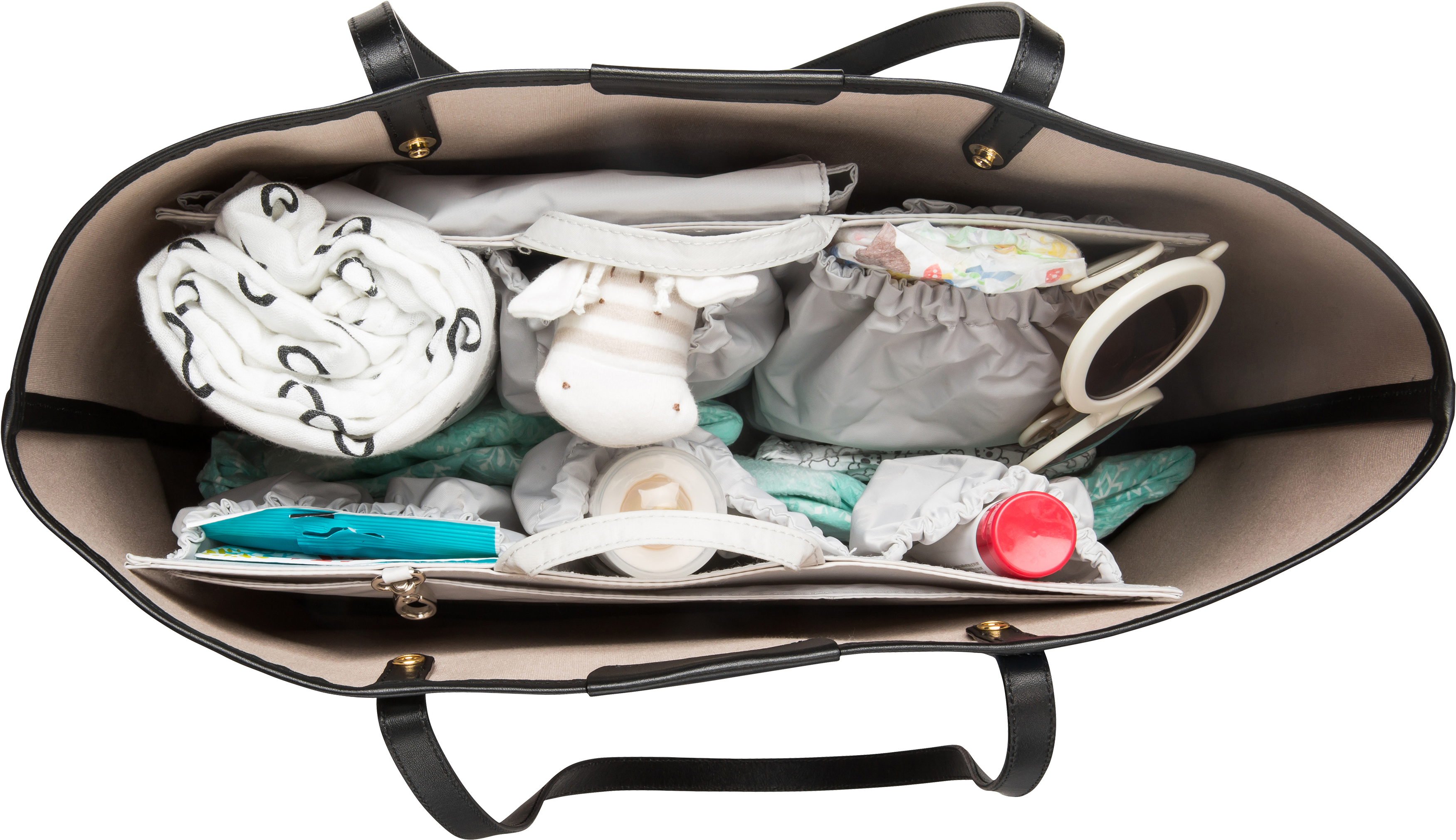 Topview - Hand Bag Top View (3500x3500), Png Download