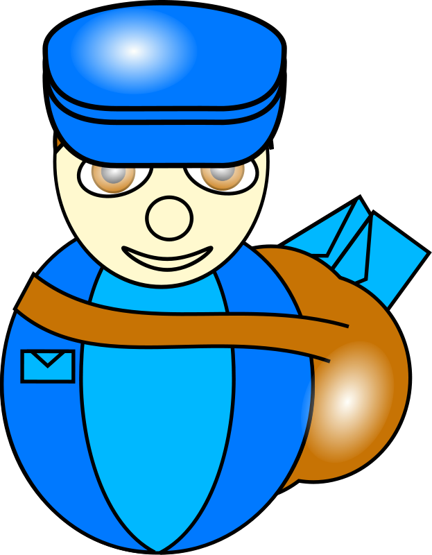 Bullet Holes Clipart - Mail Man Transparent Background (623x800), Png Download