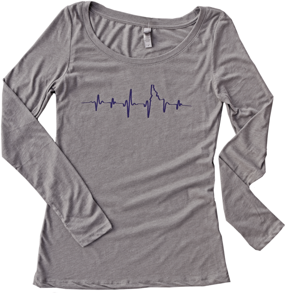 Long-sleeved T-shirt (581x600), Png Download