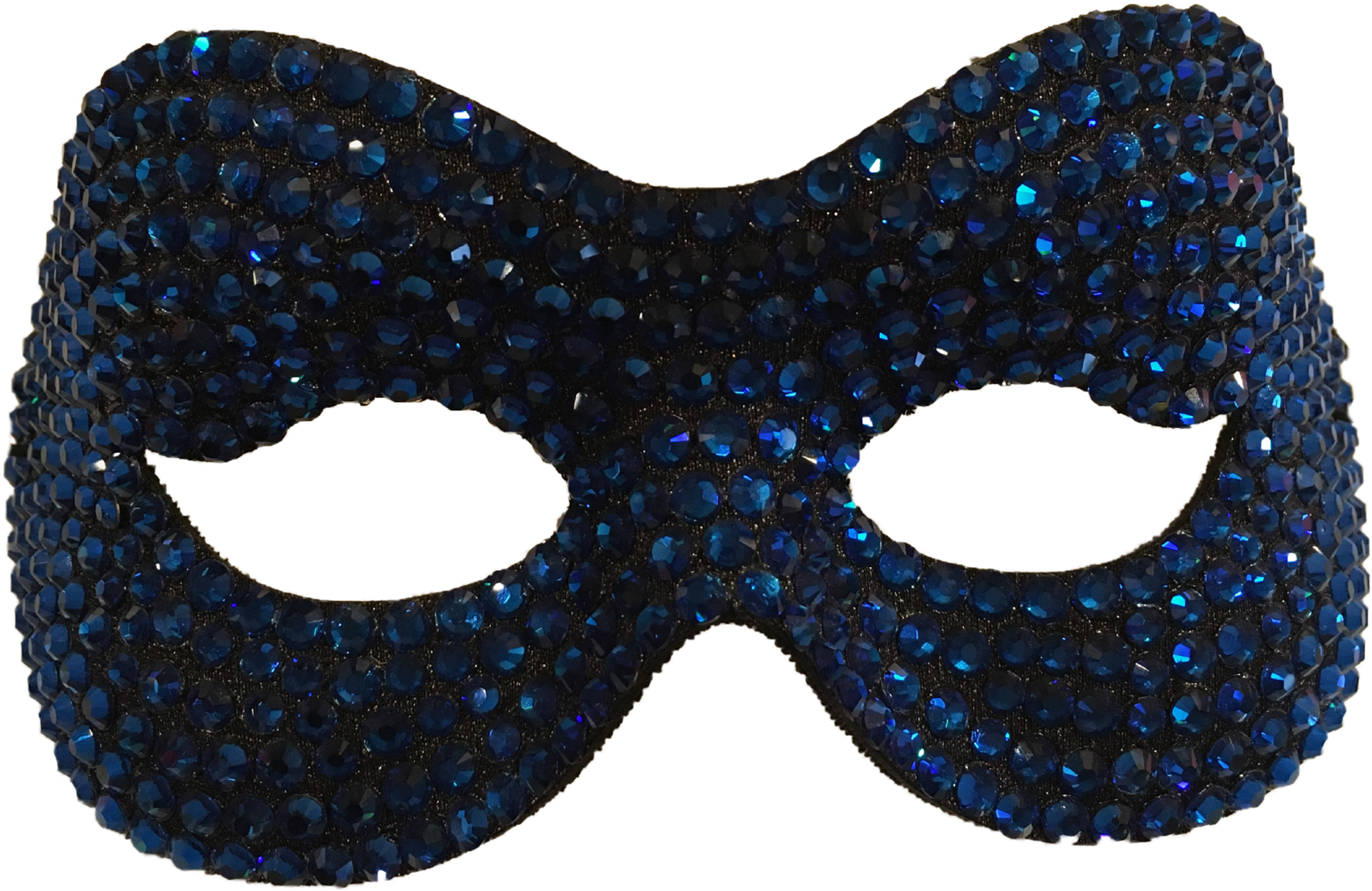 Blue Swaroviski Crystal Masquerade Mask - Mask (2048x1536), Png Download