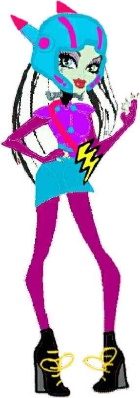 Frankie Stein As Superhero - Wiki (462x841), Png Download
