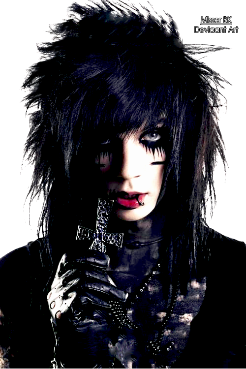 Black Veil Brides Hairstyle (500x750), Png Download