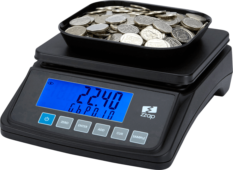 Ready For The New £1 Coin - Money Scale Counter (800x585), Png Download
