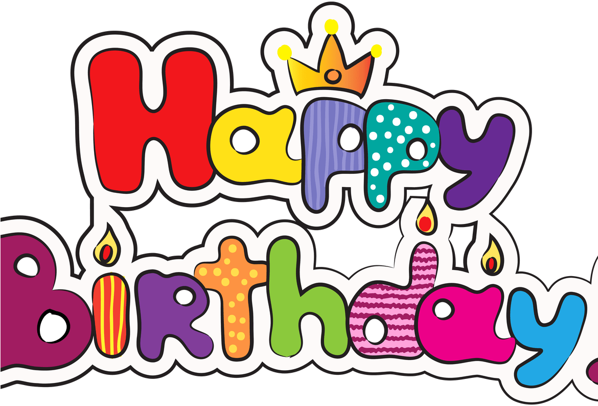 Png Download Animated Happy Bright And Modern Fabulous - Vector Happy Birthday Png (1169x830), Png Download