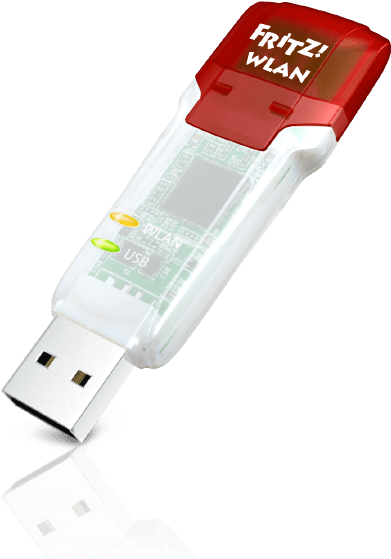 Wlan Stick Ac - Fritz Wlan Usb Stick N (640x600), Png Download