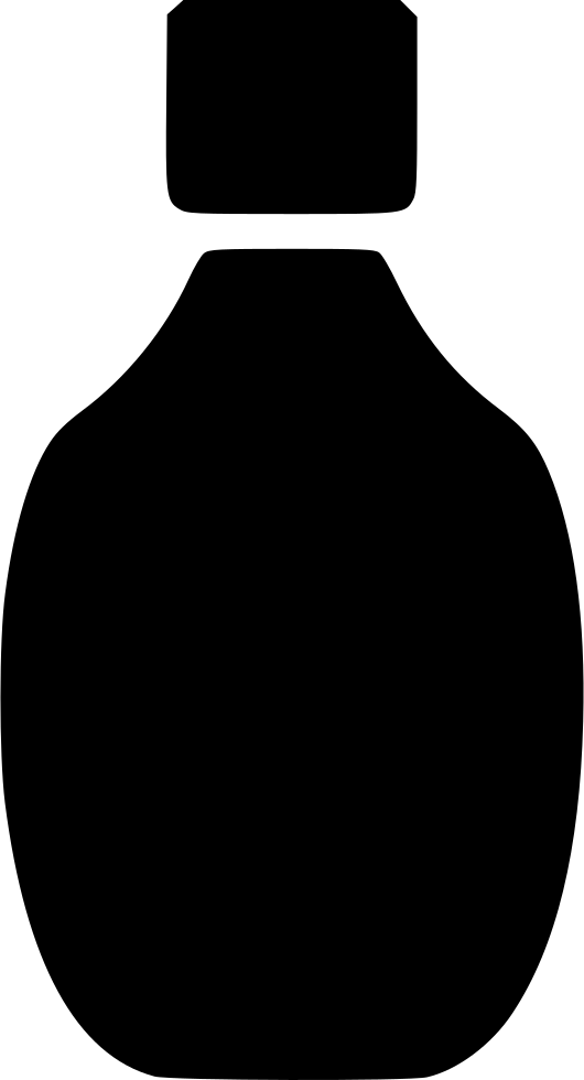 Medicine Bottle Comments - Wine Bottle Silhouette Transparent (530x980), Png Download