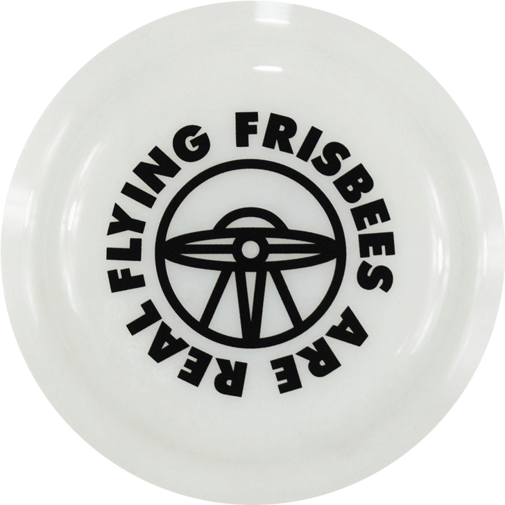 9” Glow In The Dark Ufo Frisbee - Circle (1024x1024), Png Download