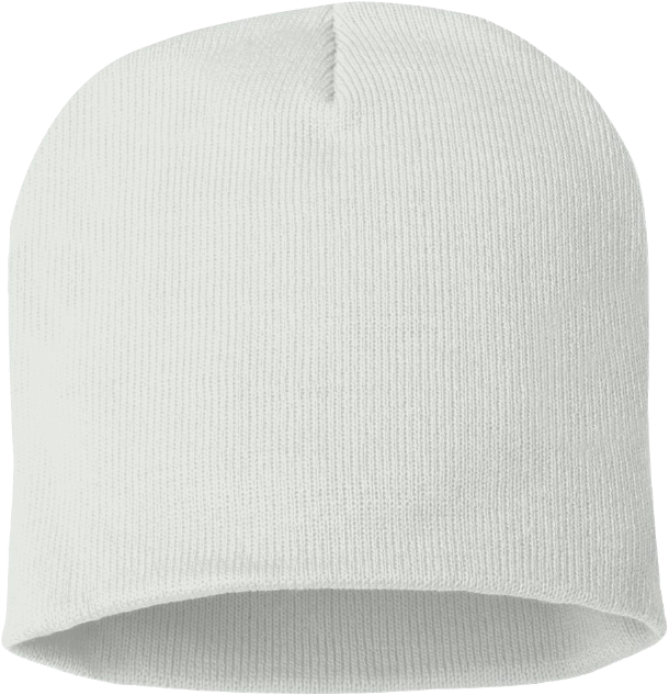 Template Knit Beanie Cap - White Beanie Template (800x801), Png Download