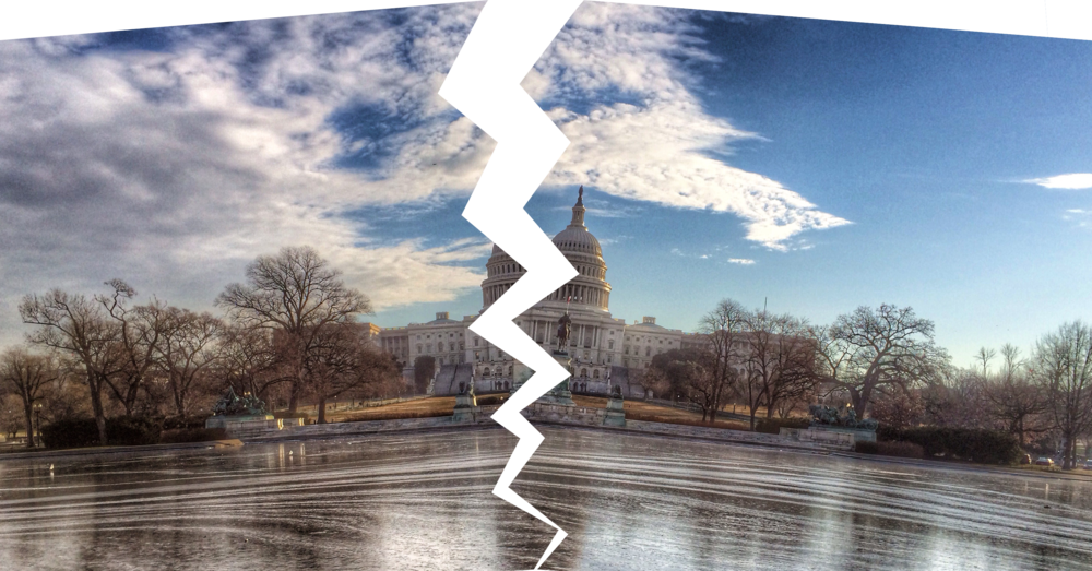 At Q Commons 2017, We Explored Ways In Which Followers - United States Capitol (1000x523), Png Download