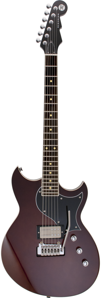 Reverend Reeves Gabrels Dirtbike Violin Brown - Gibson Les Paul Custom Single P90 (349x1024), Png Download
