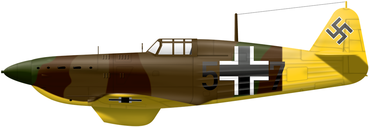 Nazi Plane Png - Light Aircraft (1280x463), Png Download