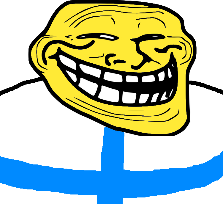 Trollface , - Troll Face Bendy And The Ink Machine (750x750), Png Download