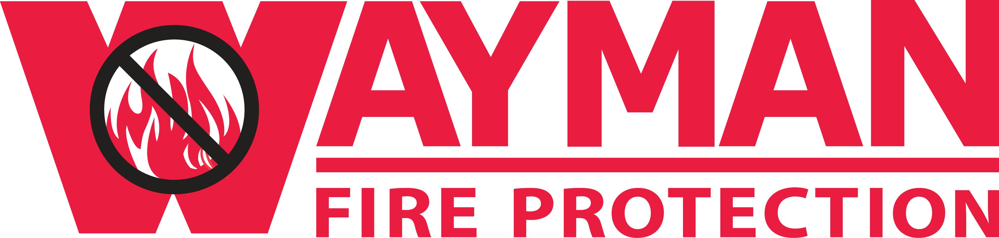 Wayman Fire Protection (3253x775), Png Download