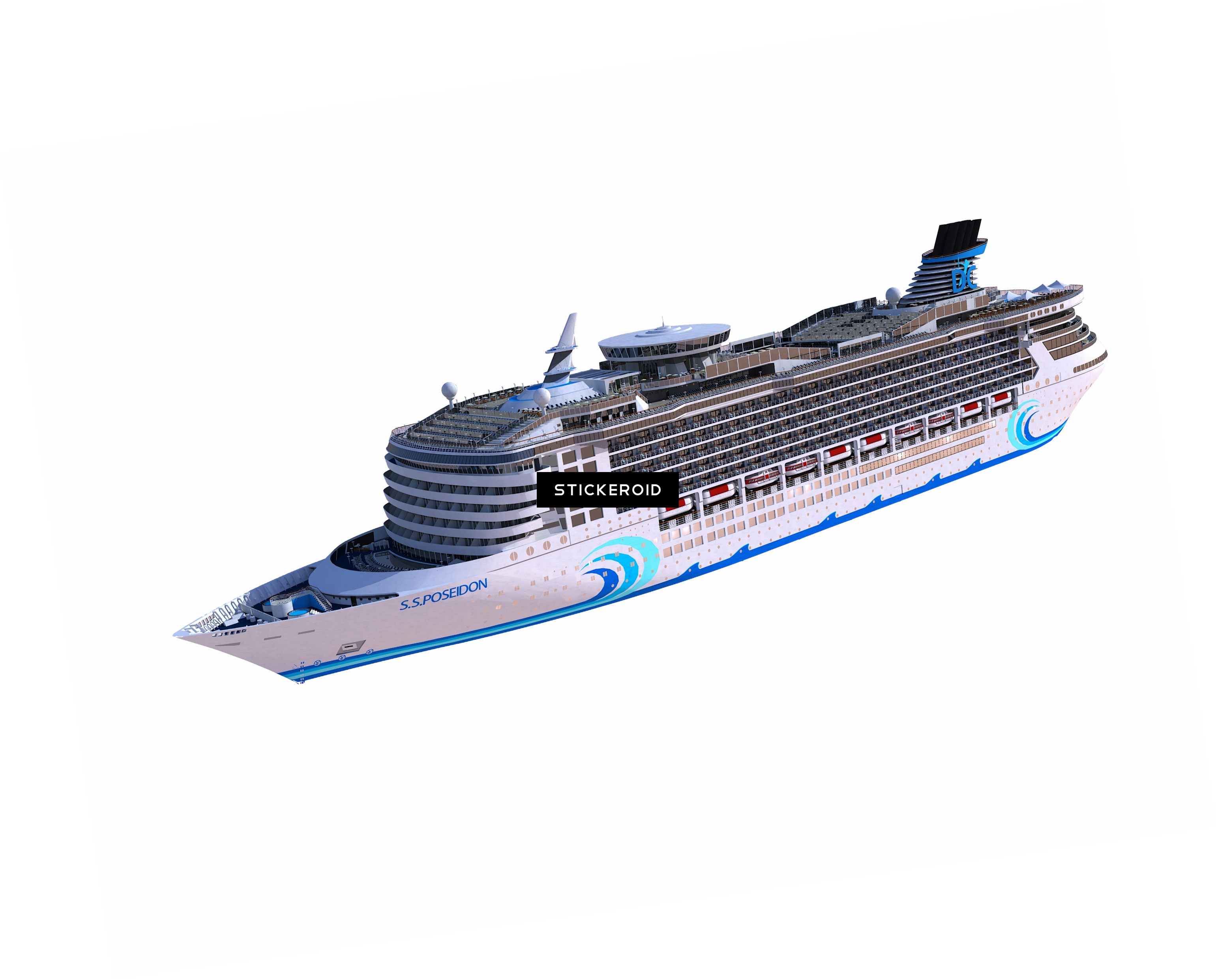 Ship And Ships Yacht - Cruiseferry (3081x2483), Png Download