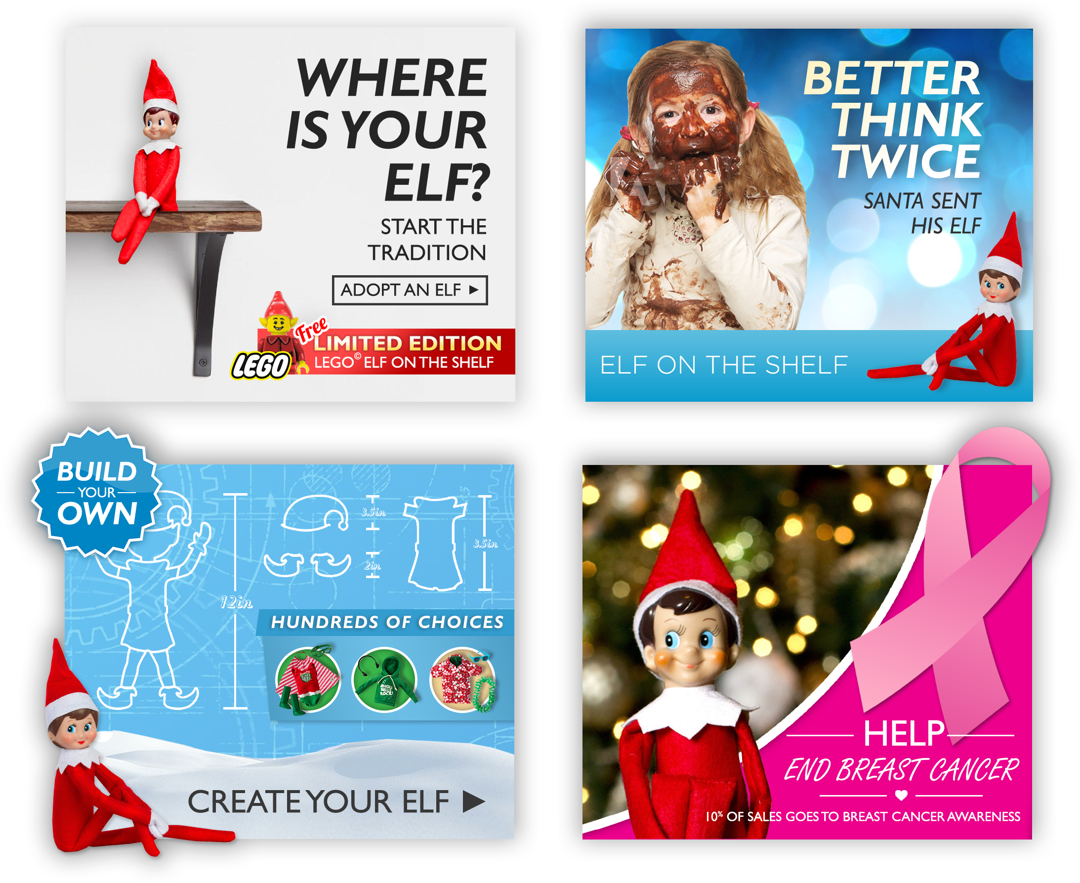 Elf On The Shelf - Advertising (2236x1831), Png Download