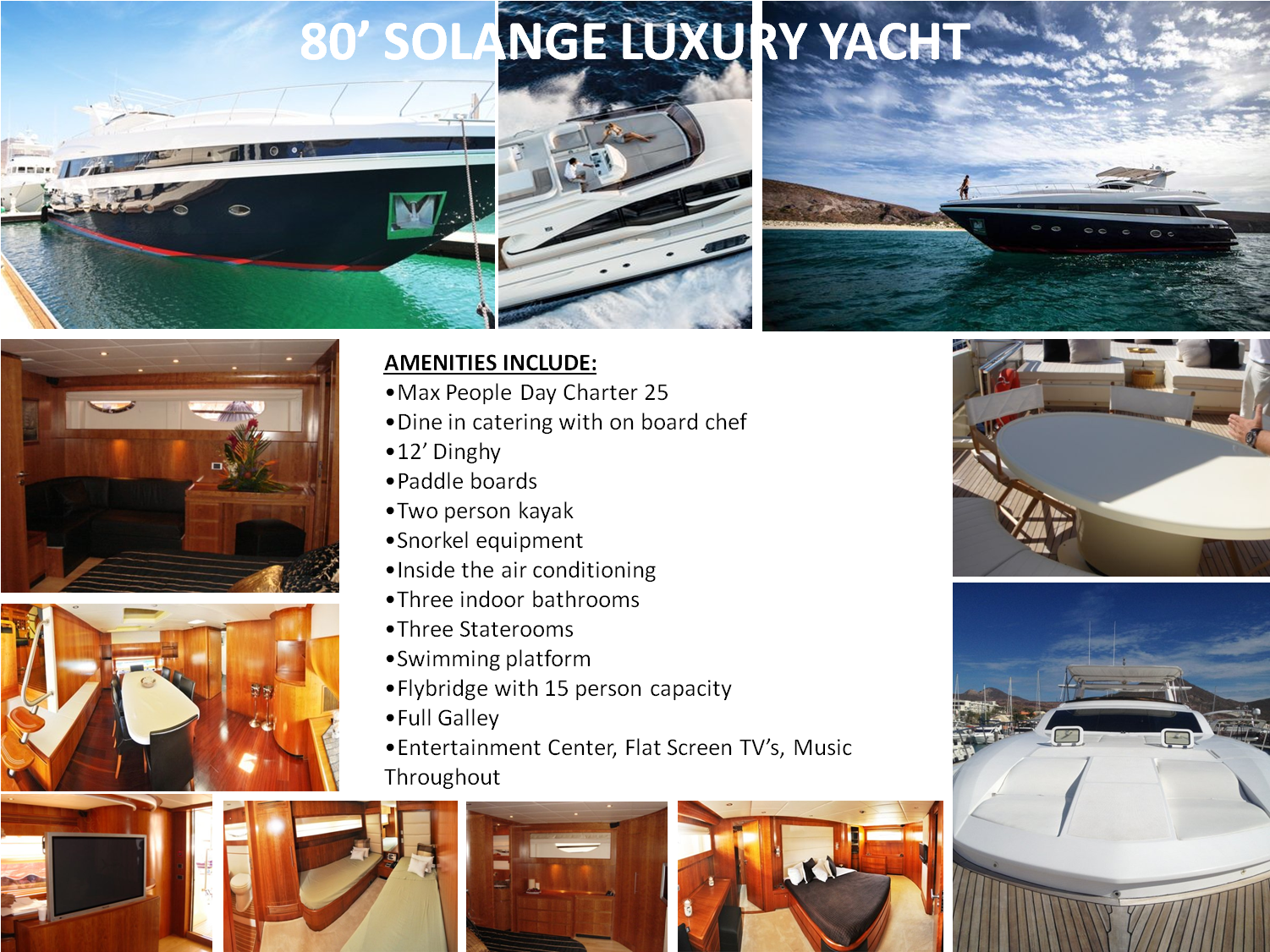 80′ Solange Luxury Yacht (1502x1139), Png Download