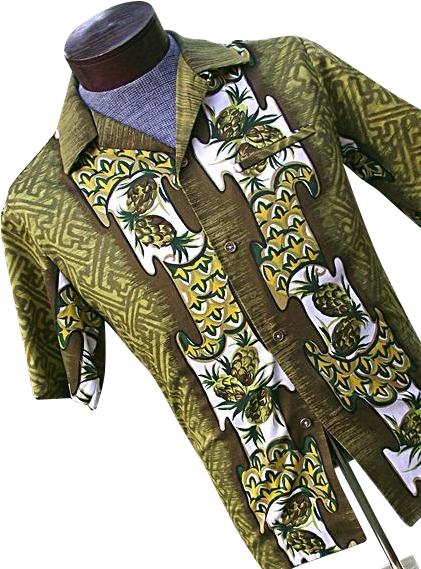 Vintage 1960s Napili For Liberty House Mens Hawaiian - Vintage Napili Aloha Jacket (568x568), Png Download