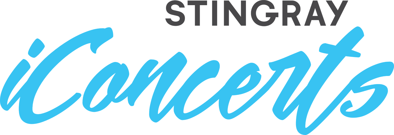 Stingray Iconcerts - Stingray Iconcerts Png (1600x549), Png Download